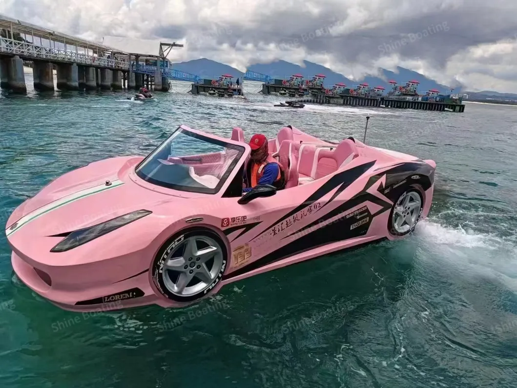 Jet Ski Car Rear View