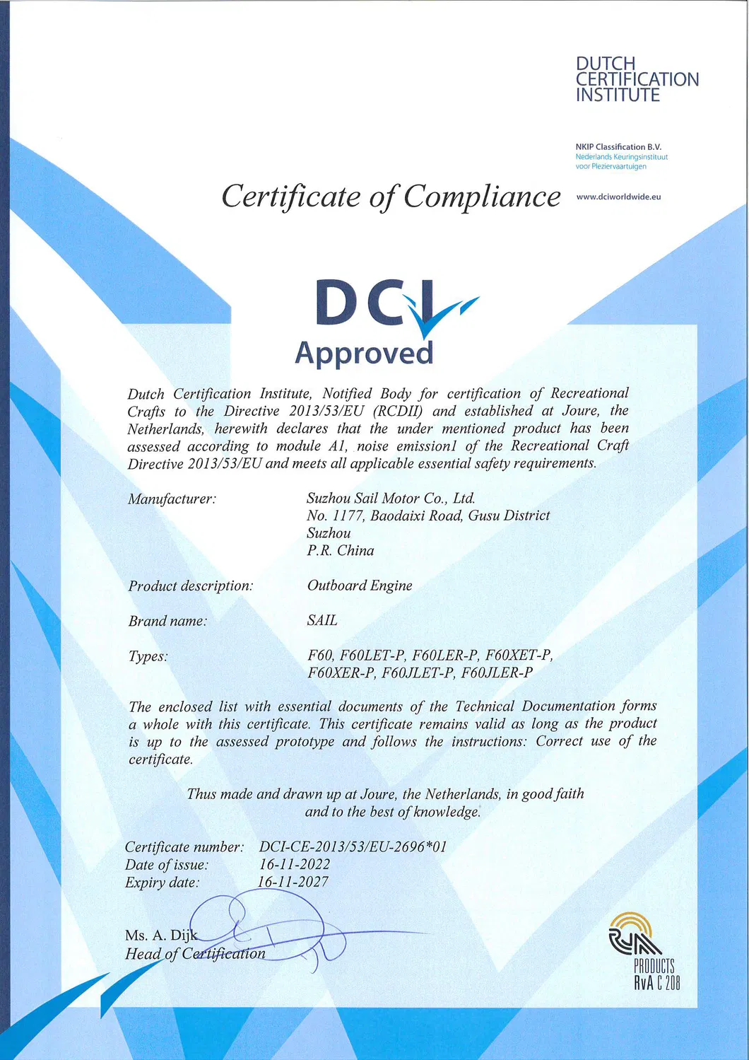 Certificate Docs