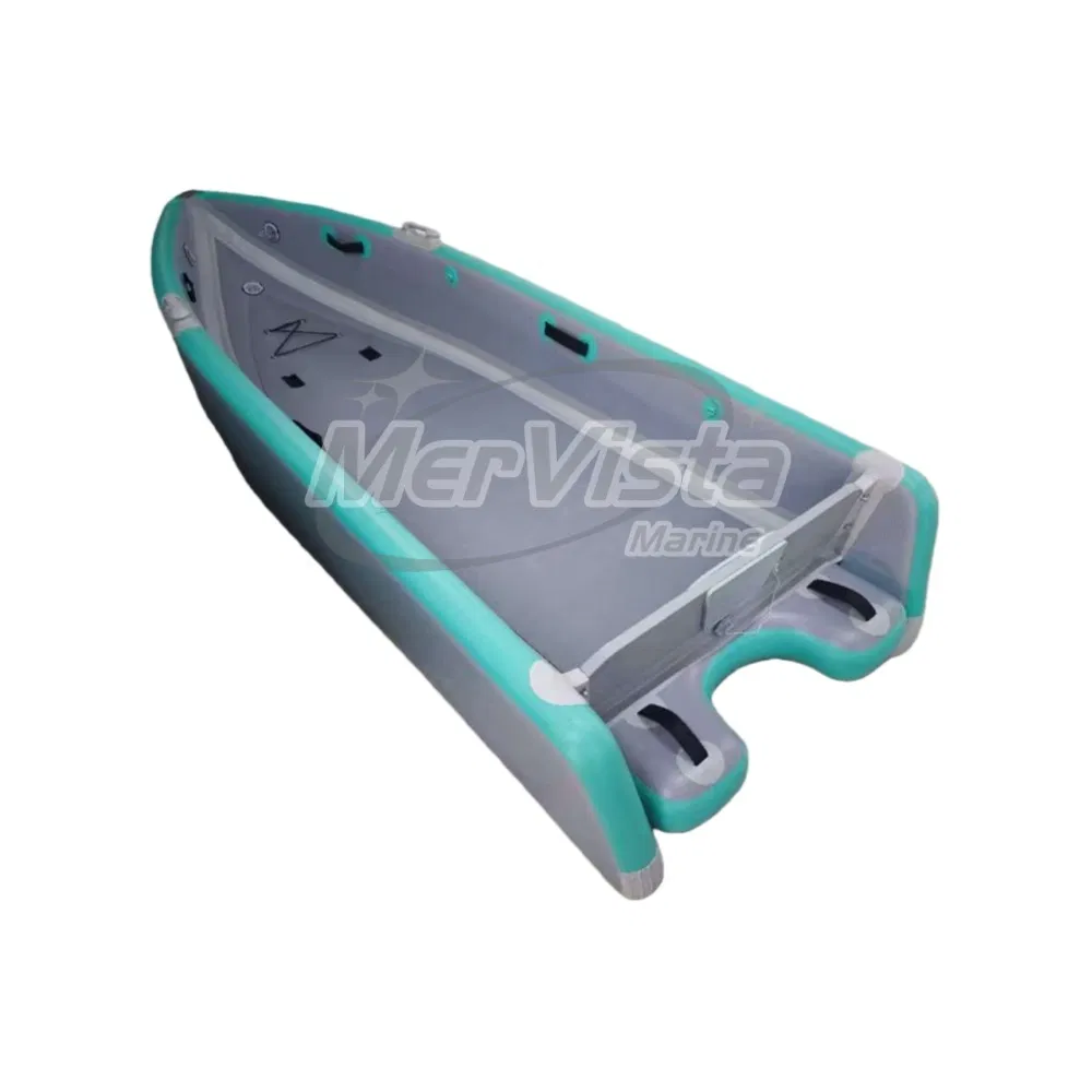 Mervista Marine Gray Green Inflatable Canoe Best for Sea Fishing
