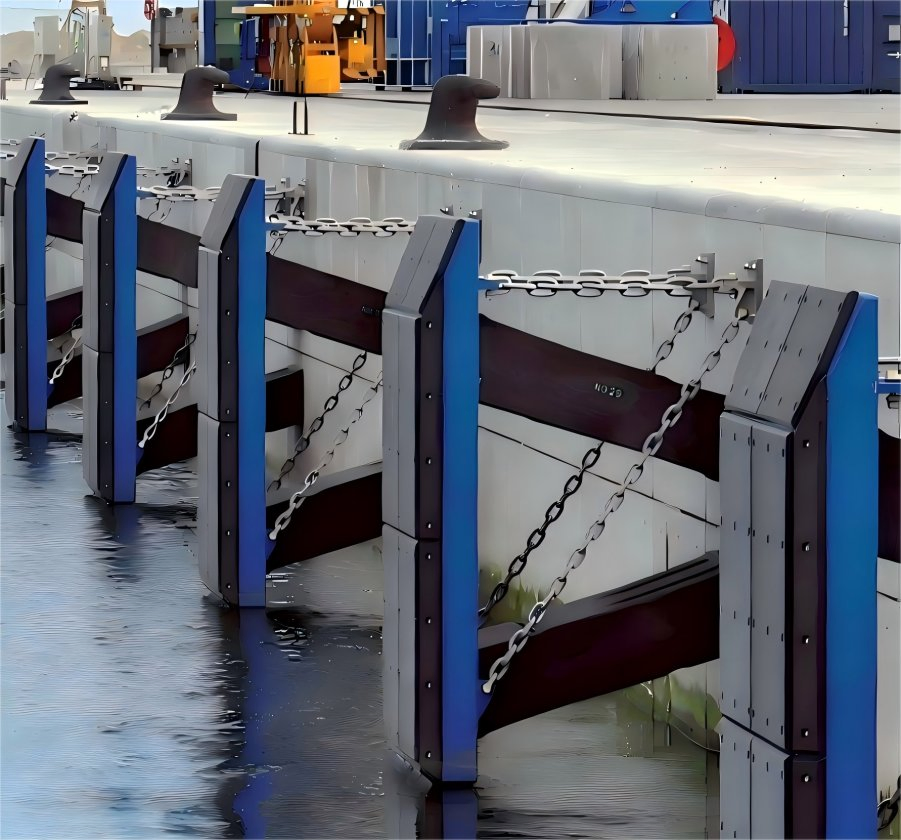 Marine Equipment of Pi Rubber Fender for Safety Docking