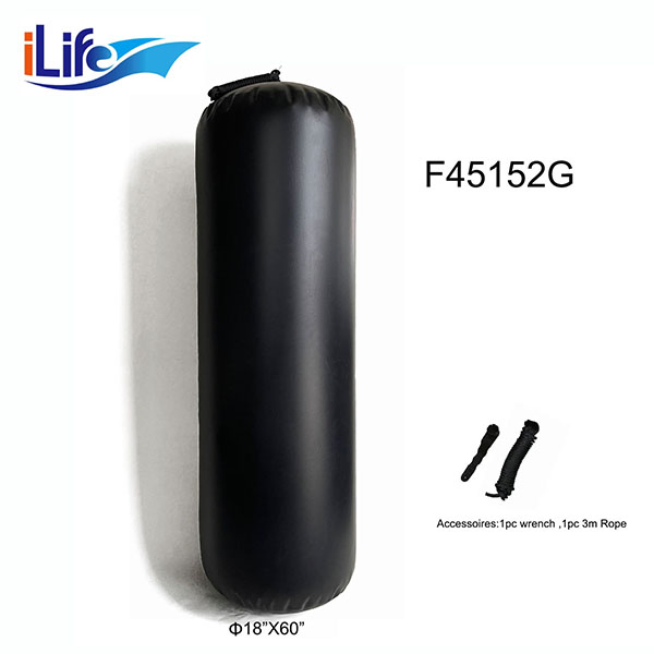 Ilife CE Certified Marine Inflatable Boat Fender for Yacht and Boat, Heavy Duty PVC Material