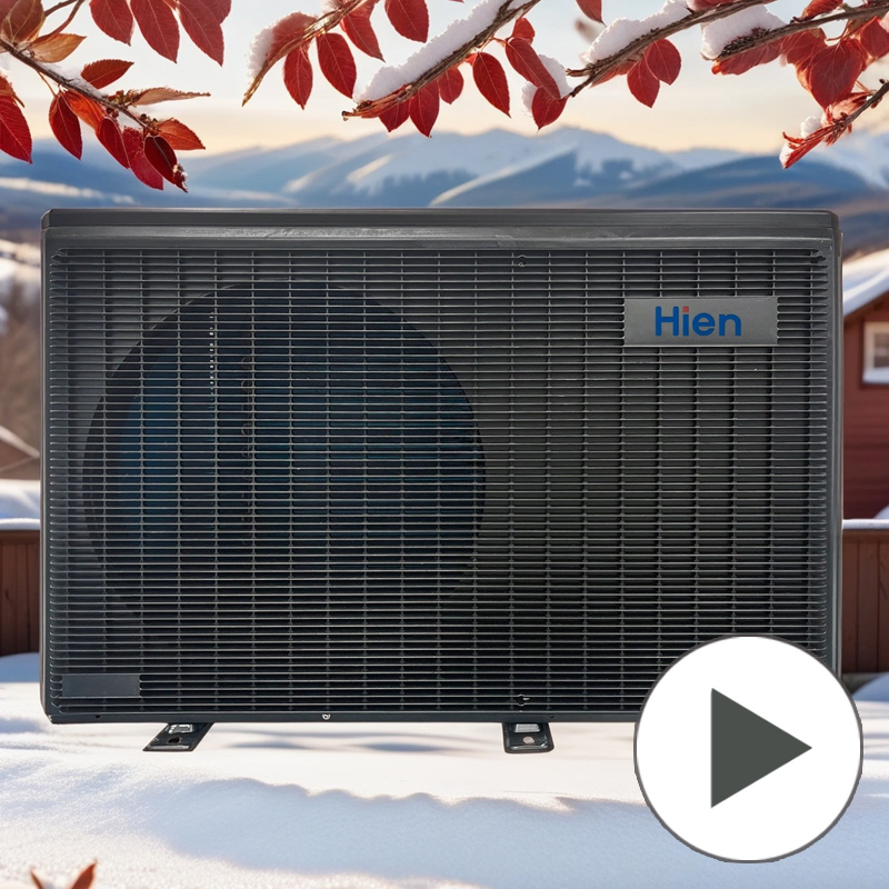 Germany Poland Pompa Ciepla Heating Warmepumpe Air Source Heat Pump Evi DC Inverter Monoblock Air to Water Heat Pump