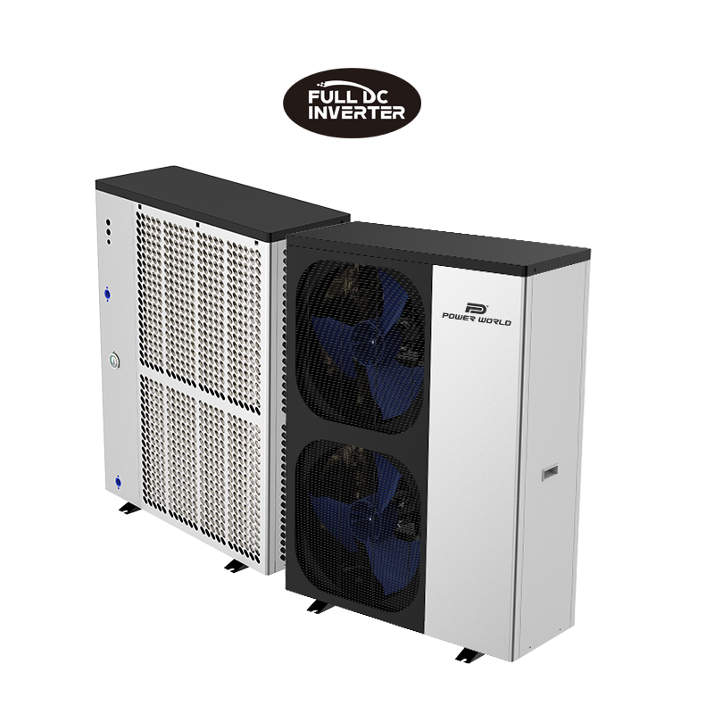 Eco-Friendly R32 Carel Controller Hotel or Commercial Full DC Inverter Heat Pump Storage Water Heater