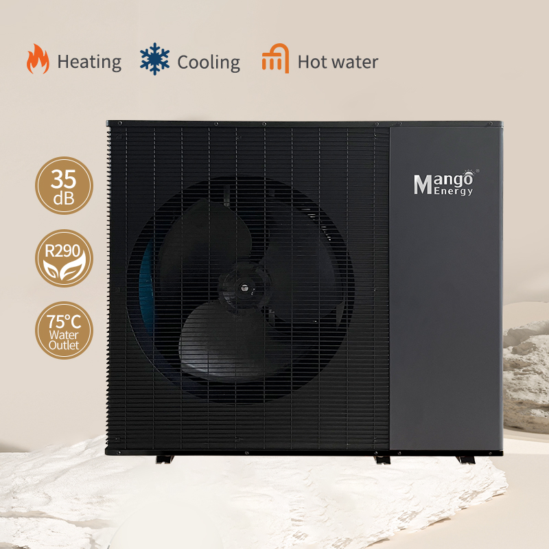 High Temperature R290 Air to Water DC Inverter Heat Pump Water Heater