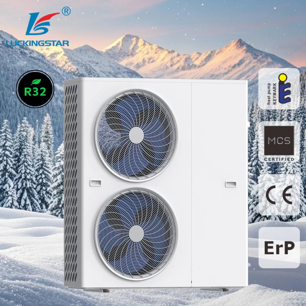 R32 Heat Pump Ideal for Eco-Friendly Living Low Carbon Heat System