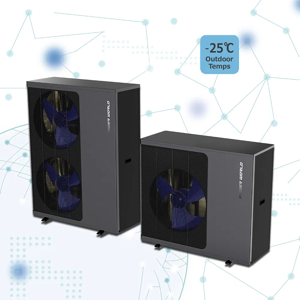 5 Inch LCD Display Latest Design R290 Propane Air Heat Pump