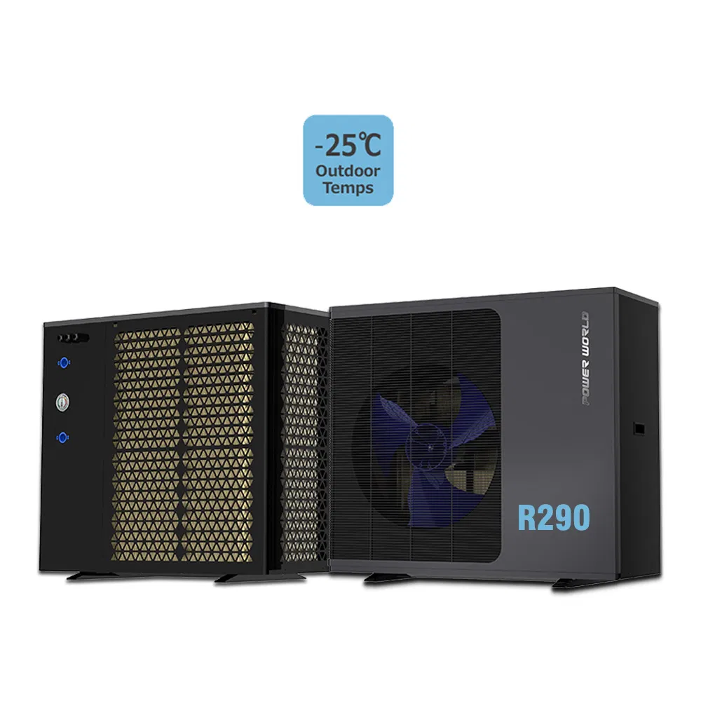 New 220V/50Hz, 380V/50Hz Europe Standard Heaters Energy Manufacturing Propane Heat Pump R290