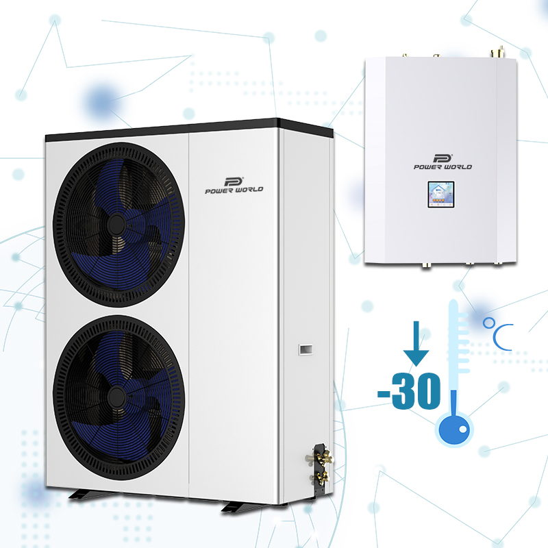 Latest Design Scroll Compressor Heat Pump Inverter Split Type R32 Heat Pump Split Air Conditioner