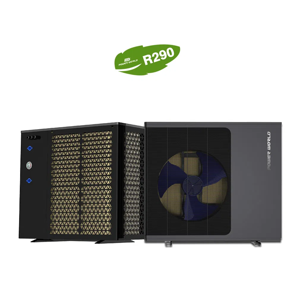 5 Inch LCD Display Europe Standard R290 Propane Inverter Heat Pump