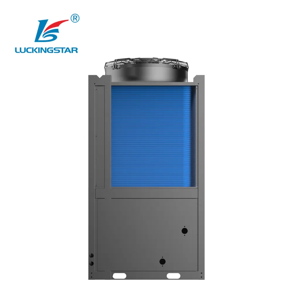SPA Pool Water Heater 40kw Max 60 Degree High Temp Air Source SPA Heat Pump for Commercial Industrial Use