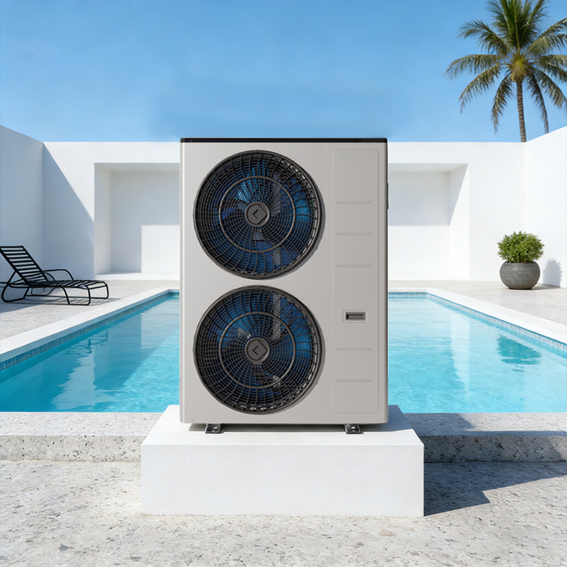 Commercial Building Heating Solution Air Source Heat Pump R32