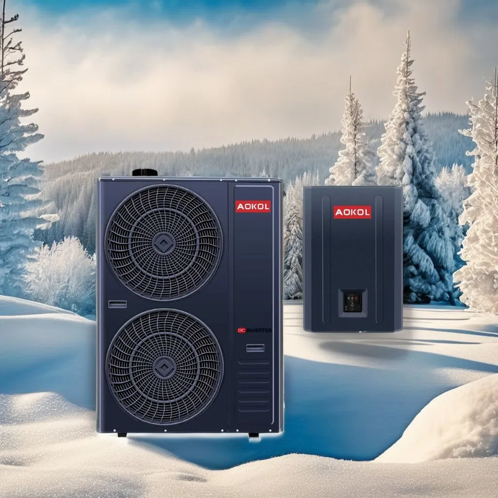 Europe New Energy Split R32 16kw 18kw Heat Pumps,Evi DC Inverter Air to Water Heat Pump with Smart WiFi Control.ERP a+++, Floor Heating Central Air Conditioning