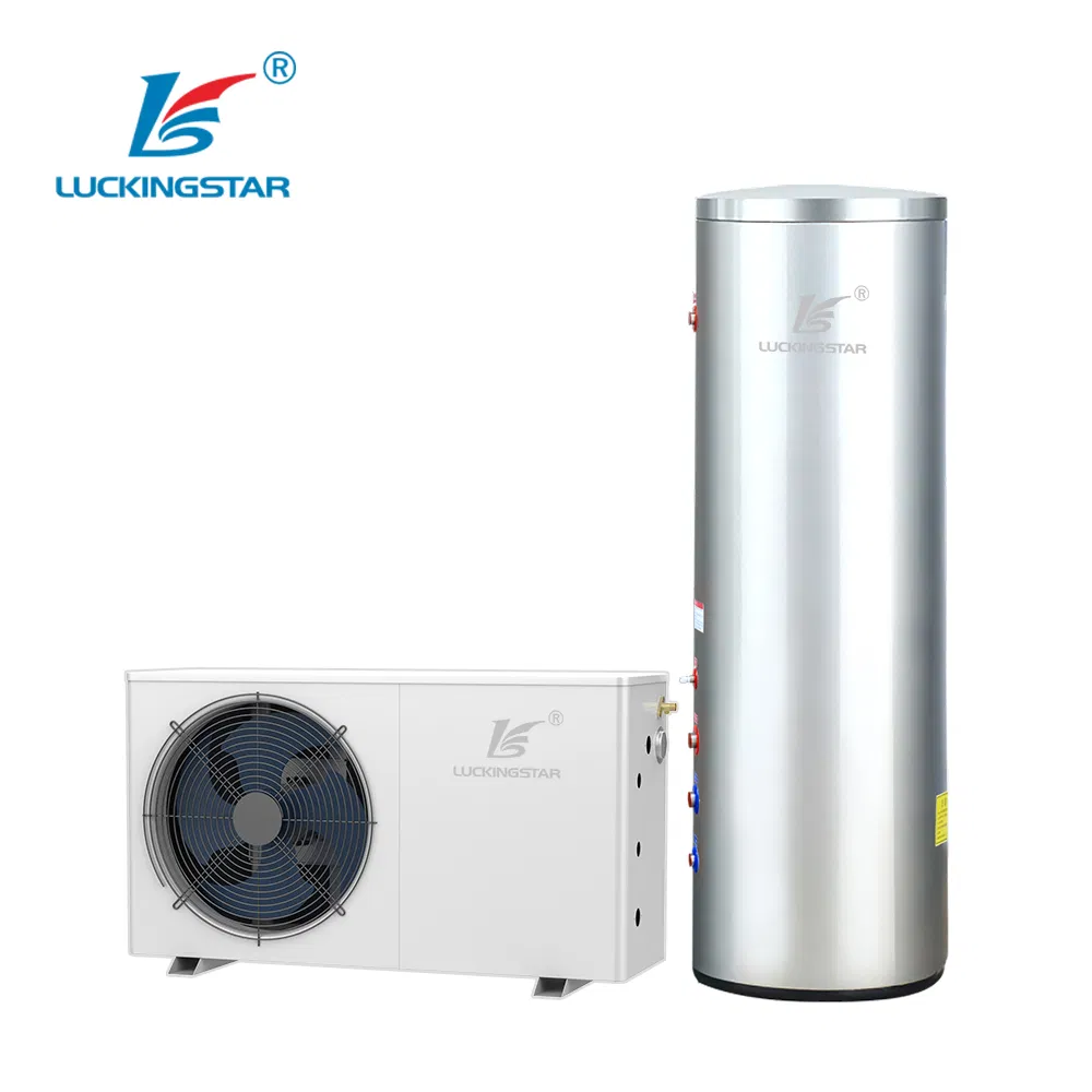 Split Type Hot Water Heat Pump Built-in Water Pump for Household