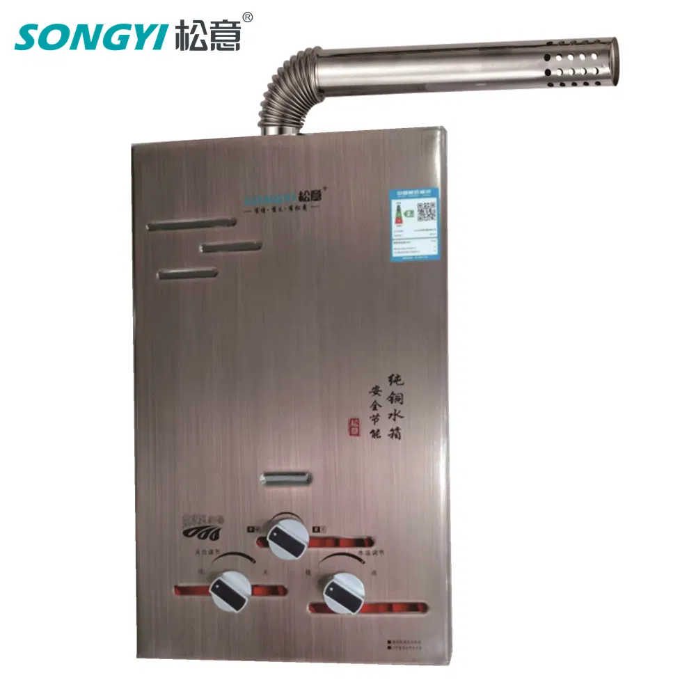 Residential Indoor Propane Gas Tankless Water Heater Eco-Friendly Forced Exhaust Water Heating Unit