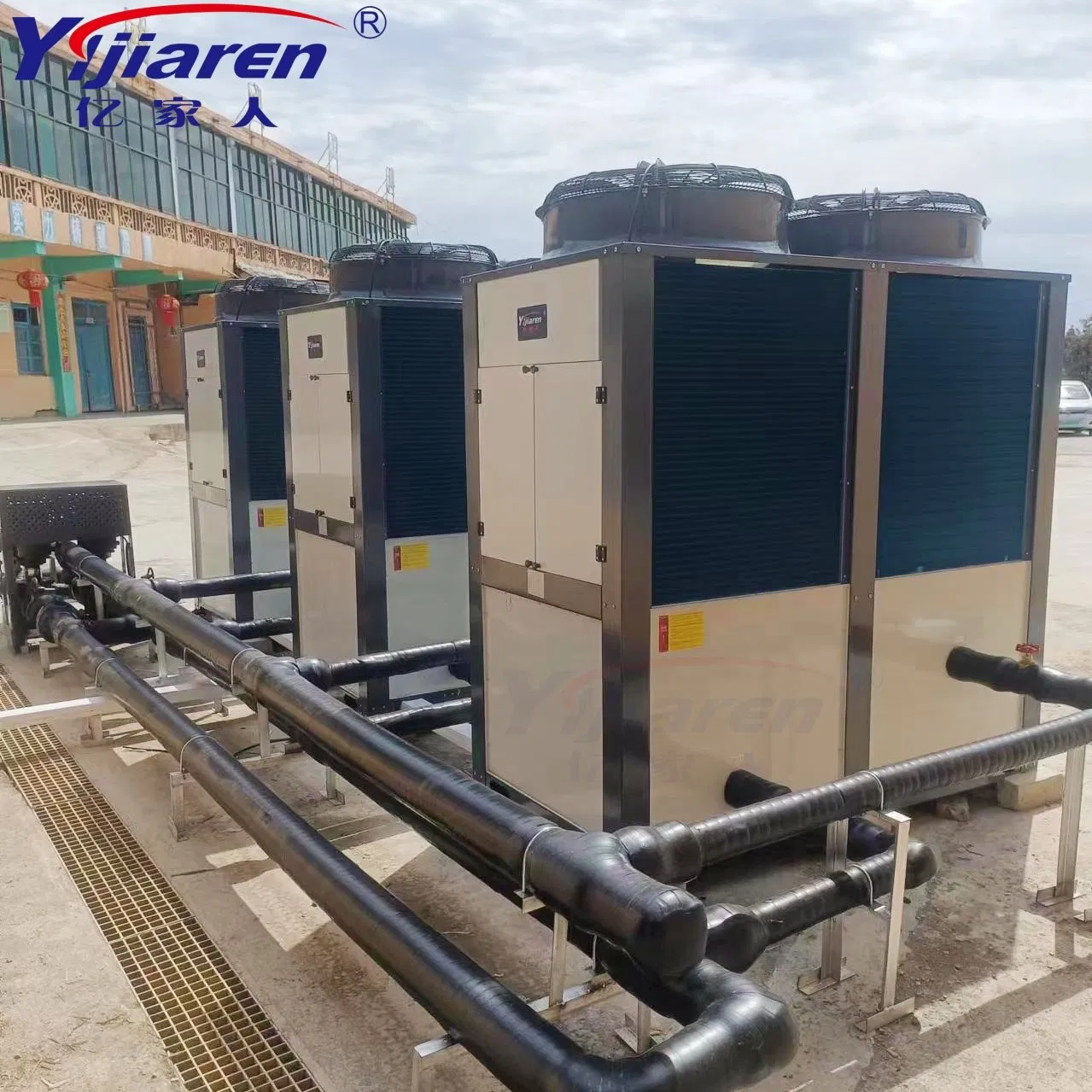 Commercial High Temperature Air Source Air to Water Heat Pump for Swimming Pool Dehumidification