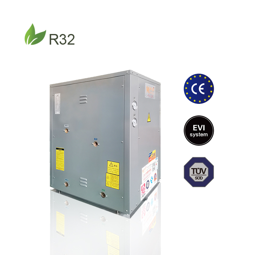 High Efficiency Geothermal Ground Source Water Source Heat Pump for House Floor Cooling and Heating