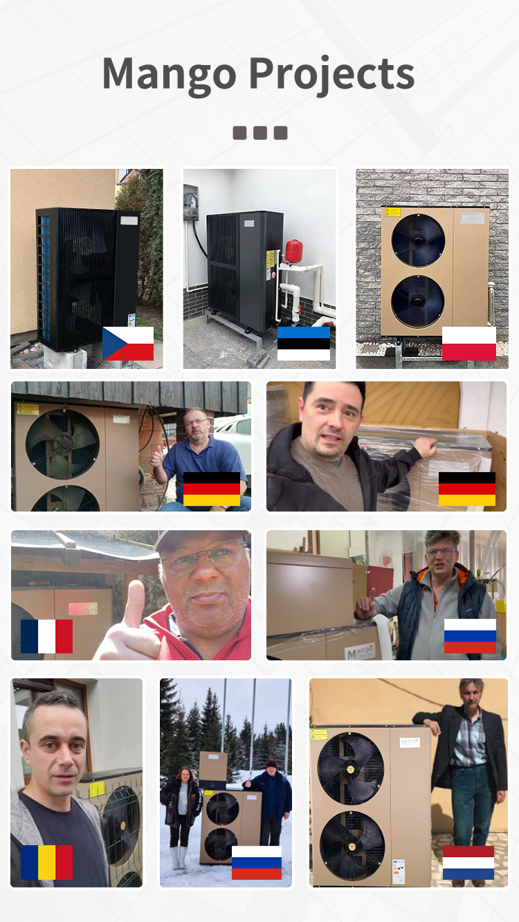 Monoblock ERP a+++ Heating Cooling and Hot Water Heat Pump with WiFi