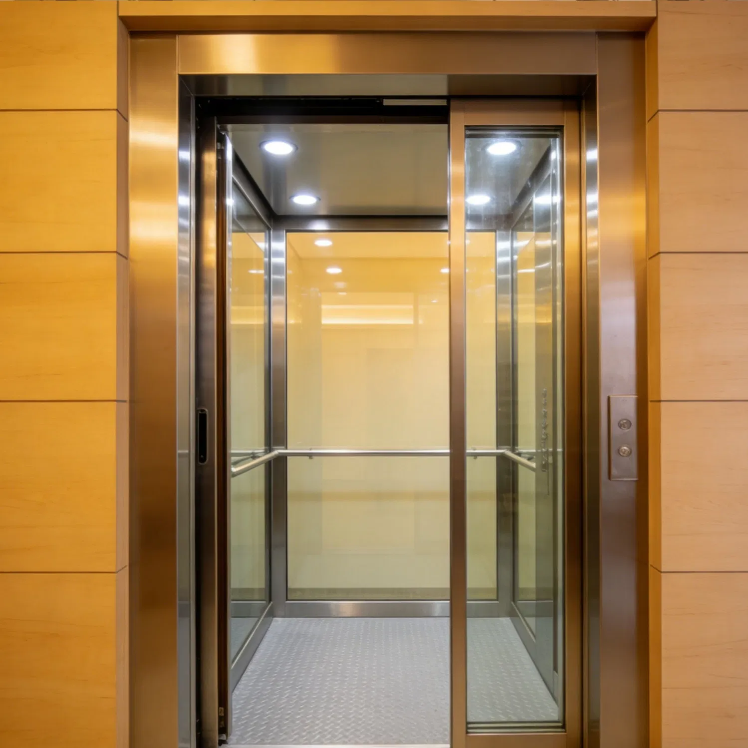 Residential Elevator for Cold Climates Includes Interior Heating and Frost Protection Systems