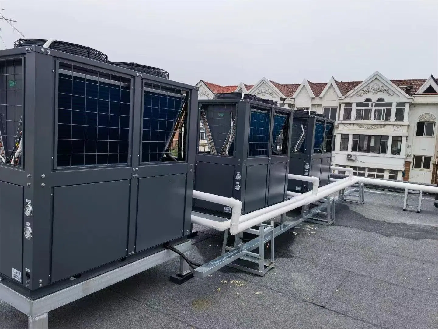 R32 Eco-Friendly Evi Commercial DC Inverter Air to Water Heat Pump