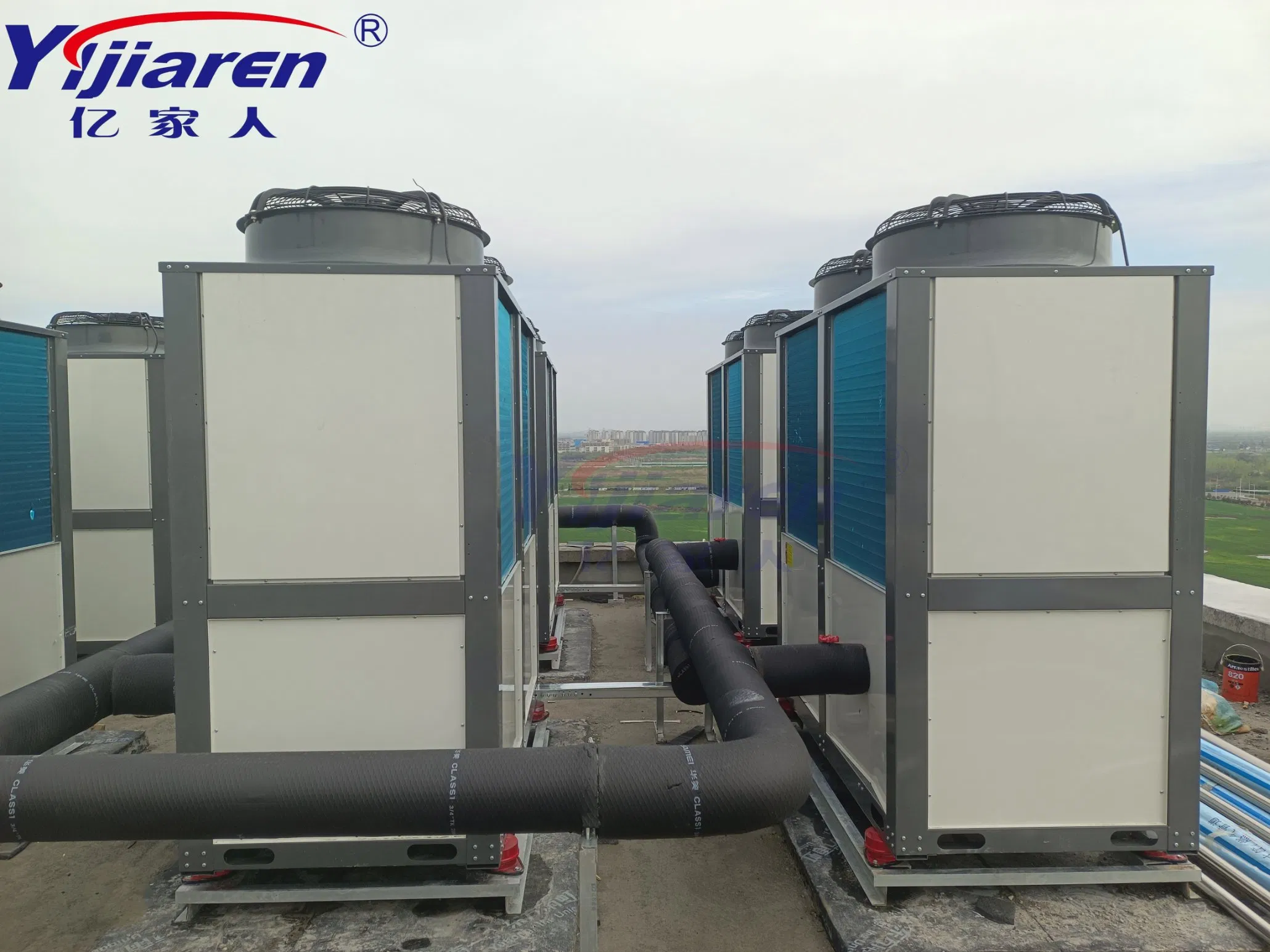 Commercial High Temperature Air Source Air to Water Heat Pump for Swimming Pool Dehumidification