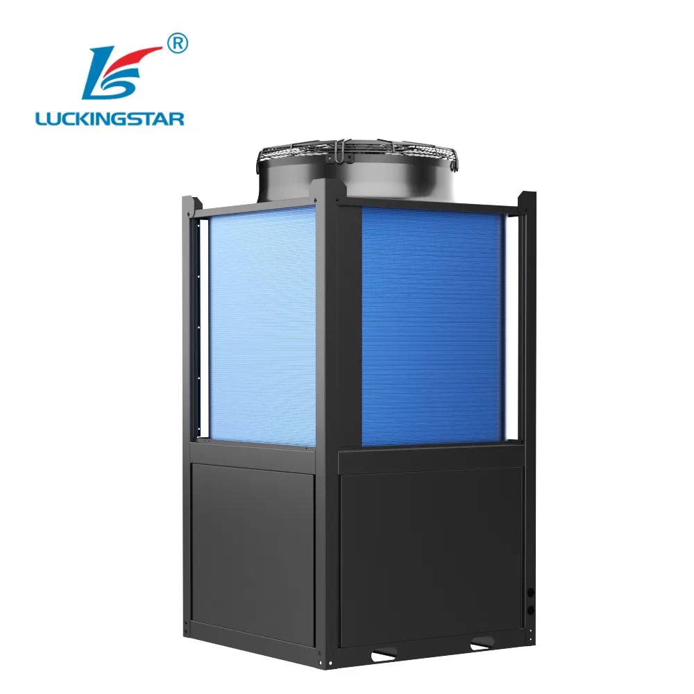 SPA Pool Water Heater 40kw Max 60 Degree High Temp Air Source SPA Heat Pump for Commercial Industrial Use