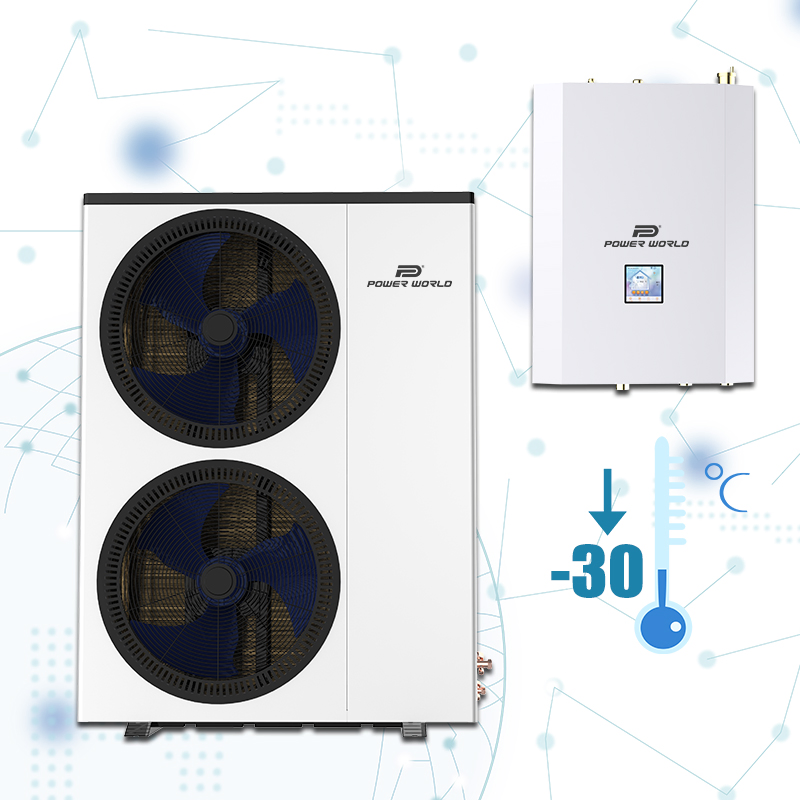 Latest Design Scroll Compressor Heat Pump Inverter Split Type R32 Heat Pump Split Air Conditioner