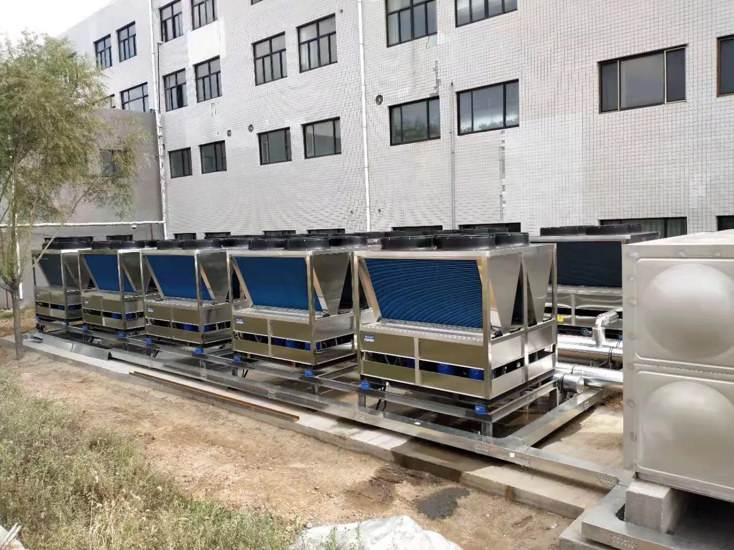 4.5-150kw OEM Residential and Commercial Industrial Air Source Water Heater Swimming Pool Heat Pump