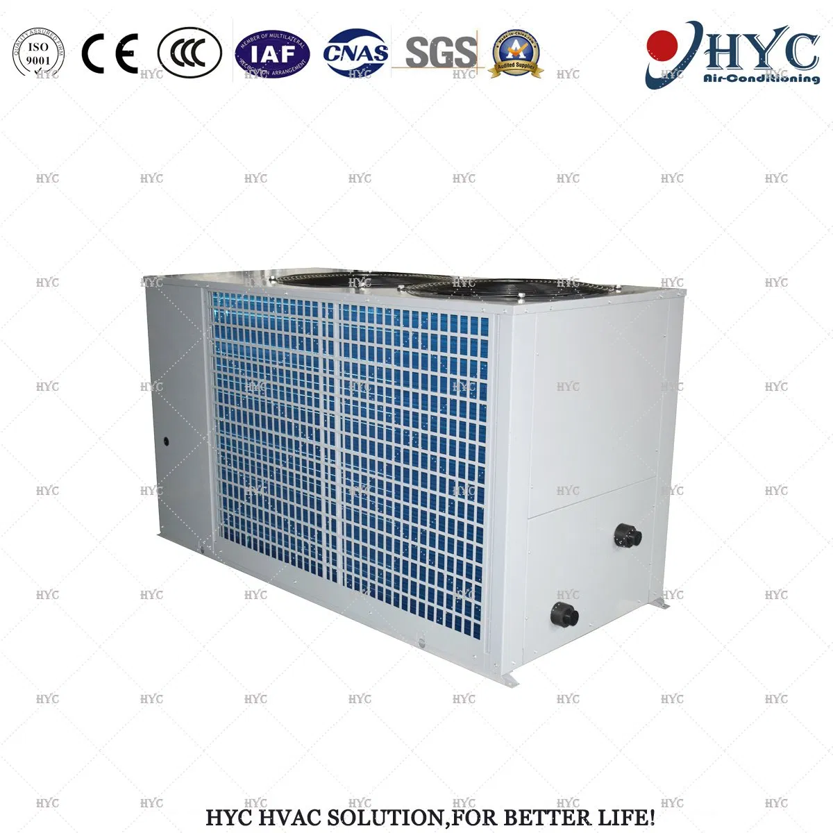 Evi Air Source Air-to-Water Chiller Heat Pump with Replace Gas Heat Recovery