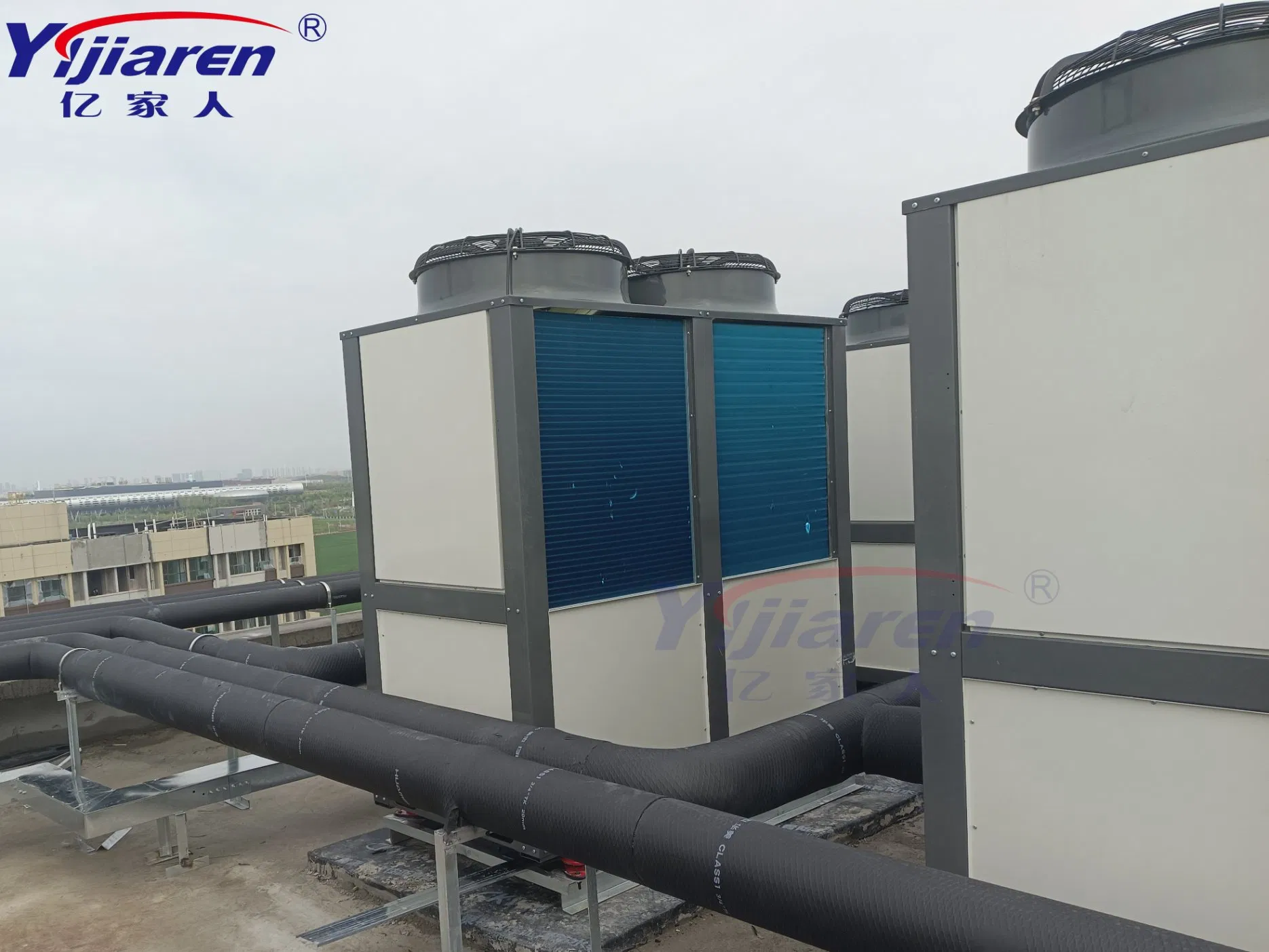 Commercial High Temperature Air Source Air to Water Heat Pump for Swimming Pool Dehumidification