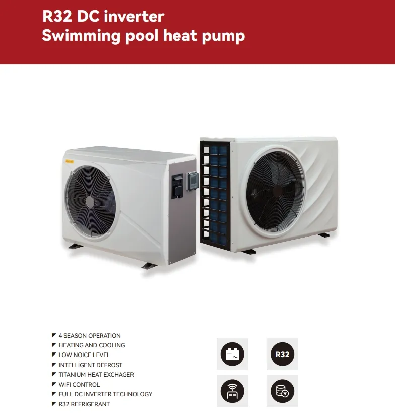 R32 Air Source Swimming Pool Heat Pump