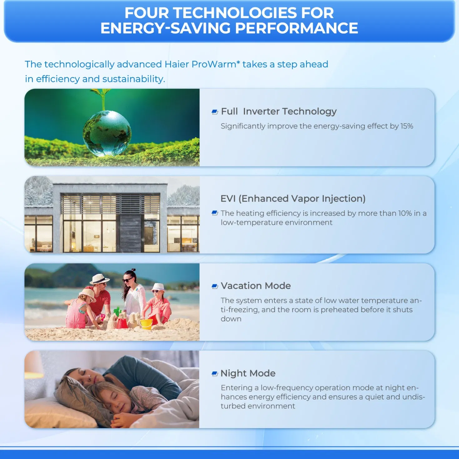 Best Europe EU Market Mini Household Warehouse Use High Cop Domestic Hot Water Dhw R290 Evi Air to Water Air Source Heat Pump