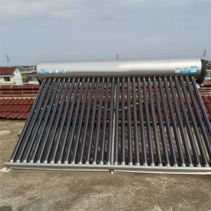 Nonpressure Solar Water Heater Residential Electric Water Heaters Home Portable Products, Inner Tank Hot Bath Solar Energy Geyser Indoor Water Heating