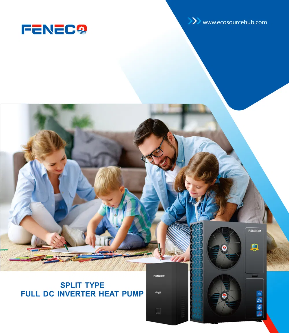 Split Type DC Inverter Air to Water Heat Pump