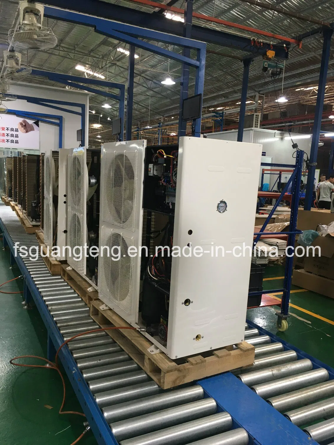 High Quality Air Source Air to Water Heat Pump Water Heater for Shower and Dhw Energy Saving Easy Installation