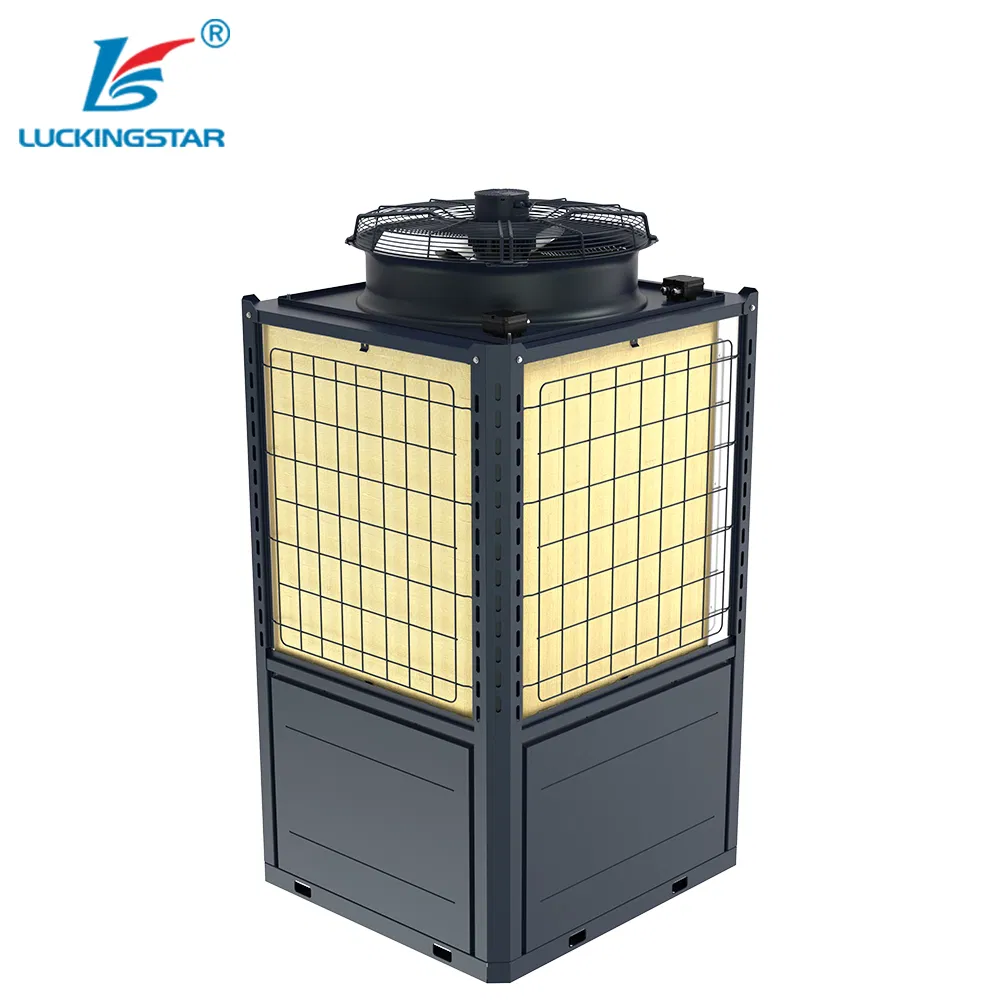 HVAC Systems R290 50kw Hybrid Air to Water Heat Pump for Air Heating Cooling Dhw Floor Heating