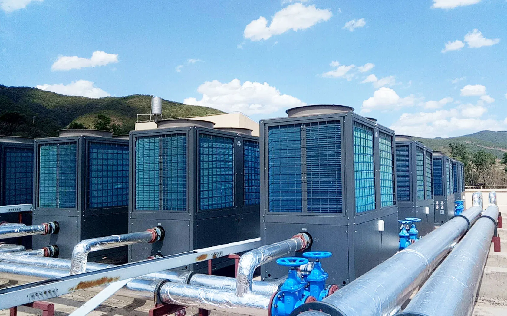 China Energy Saving Manufacturer High Temperature Heat Pump 80~90degrees R134A