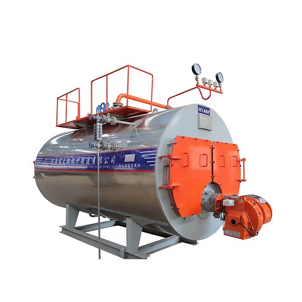 Gas Fired Hot Water Boiler Wns 0.7MW-14MW Heating Hotel Residential Complex