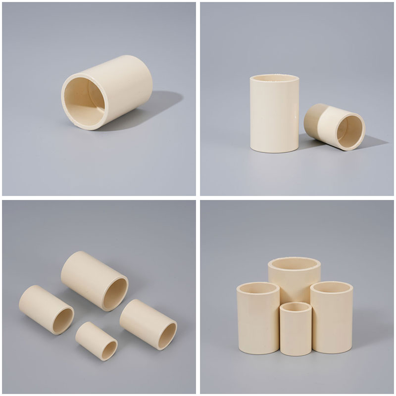 High Temperature CPVC Coupling for Residential Heating Water Pipe Systems CPVC Socket Pipe Fittings