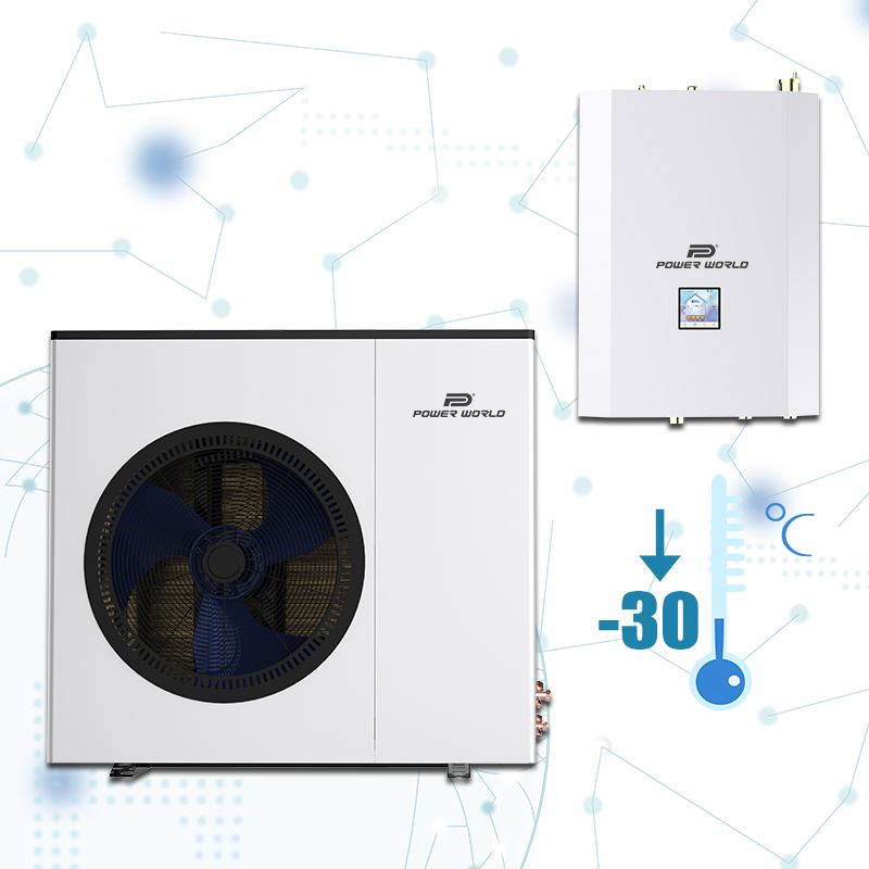 Latest Design Scroll Compressor Heat Pump Inverter Split Type R32 Heat Pump Split Air Conditioner