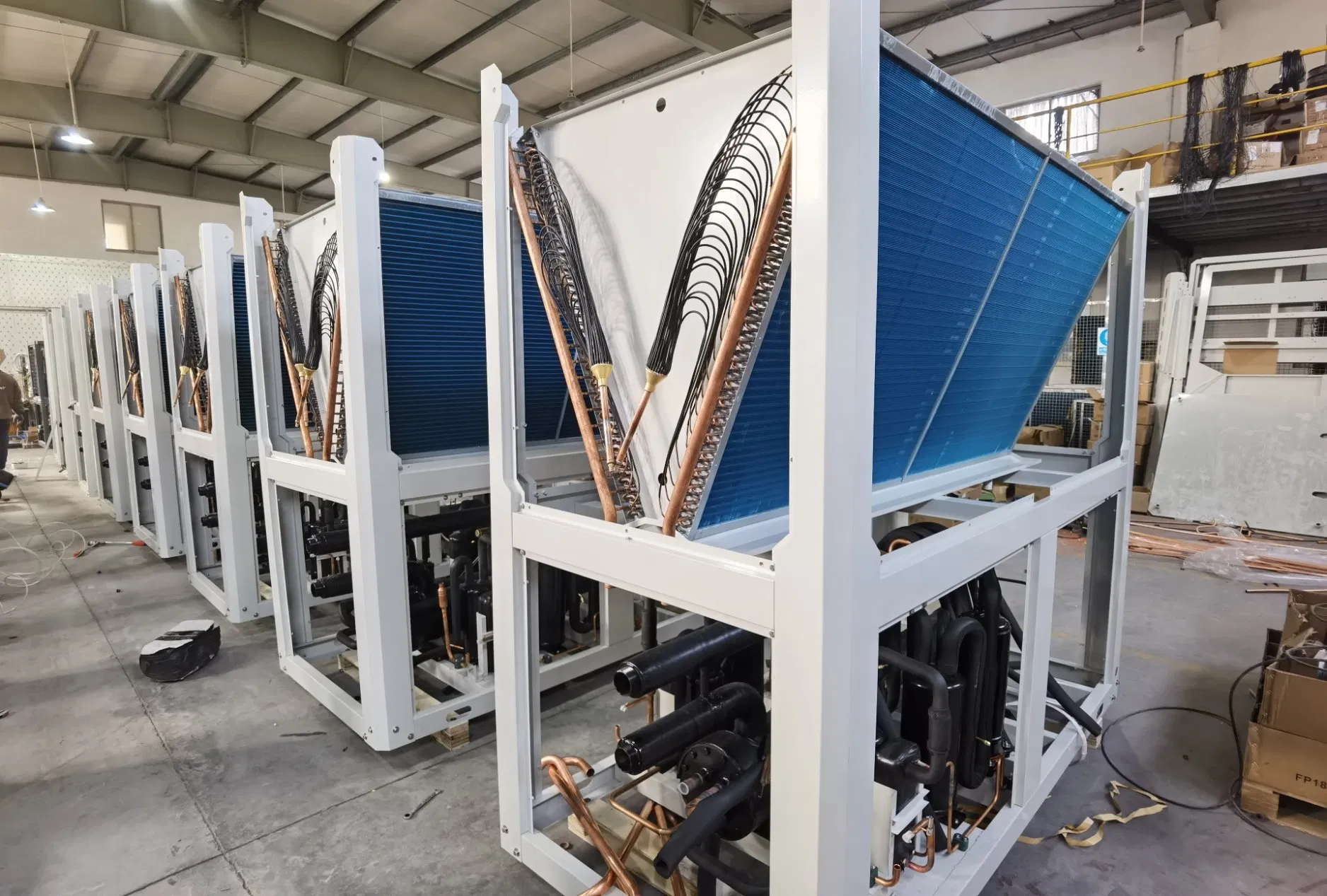 R32 Eco-Friendly Evi Commercial DC Inverter Air to Water Heat Pump