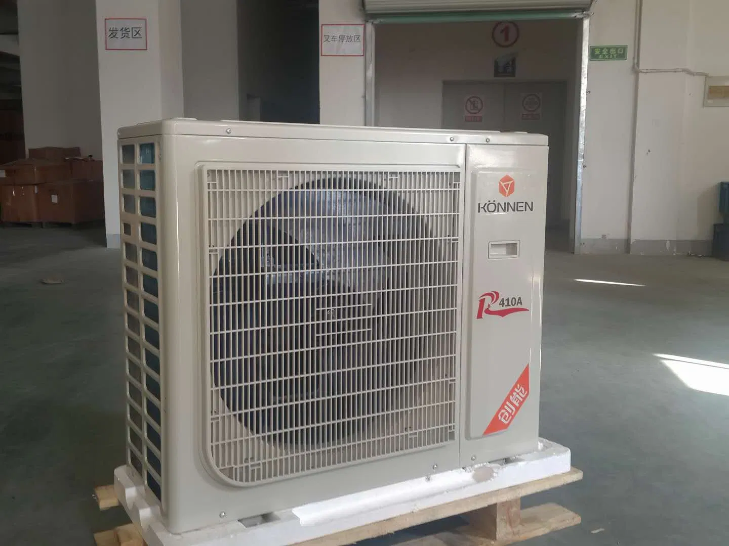 Air Source DC Inverter Heat Pump Heater with Evi DC Inverter Double Rotor