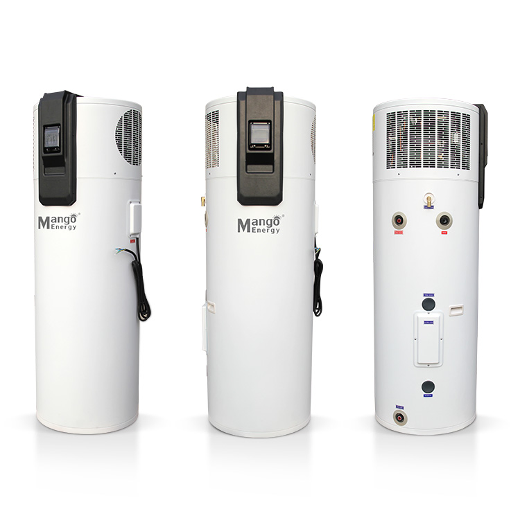 Europe R290 Dhw All in One Heat Pump Water Heater Integrated Domestic Hot Water Heater Air to Source Heat Pump with Tank OEM