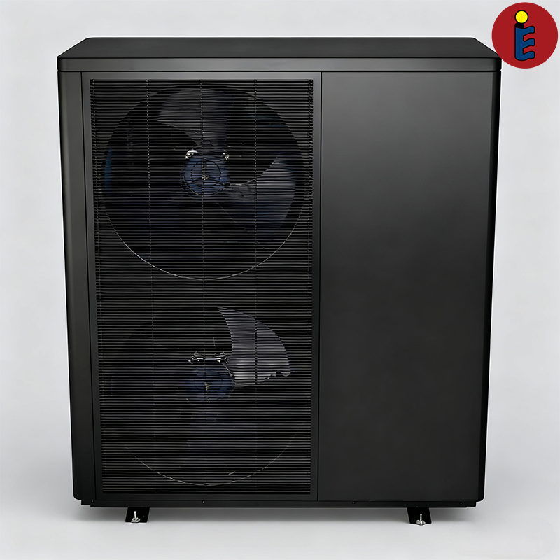 House Heating Cooling R290 Air Source Heat Pump 75 Degree Hot Water