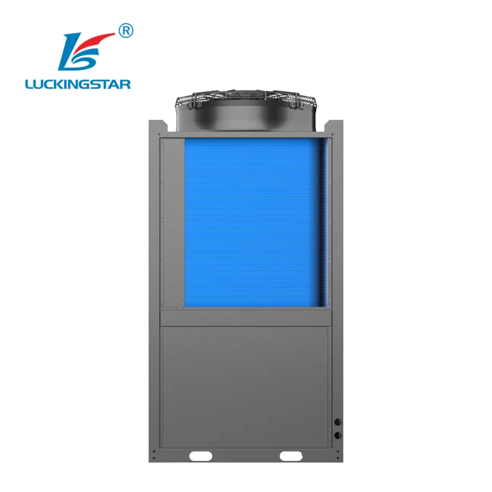 SPA Pool Water Heater 40kw Max 60 Degree High Temp Air Source SPA Heat Pump for Commercial Industrial Use