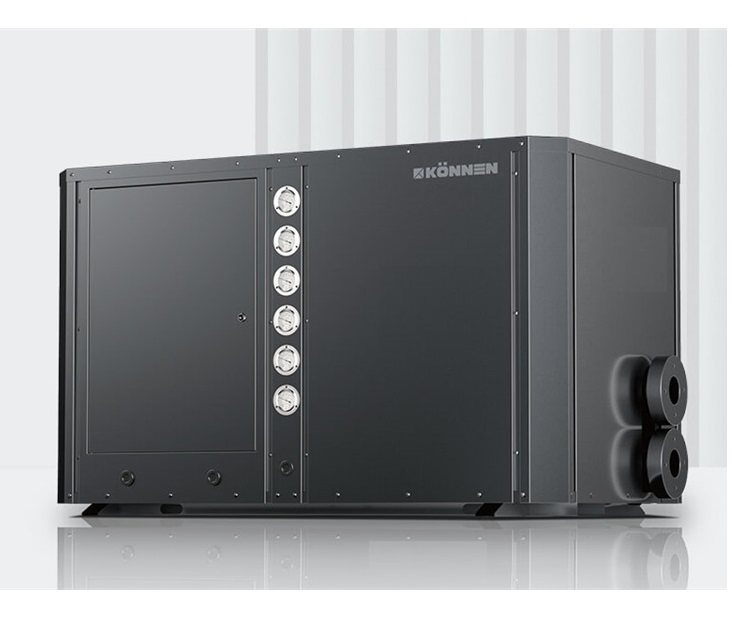 High Efficiency 220V-380V High Temperature Geothermal Water Source Ground Source Heat Pump