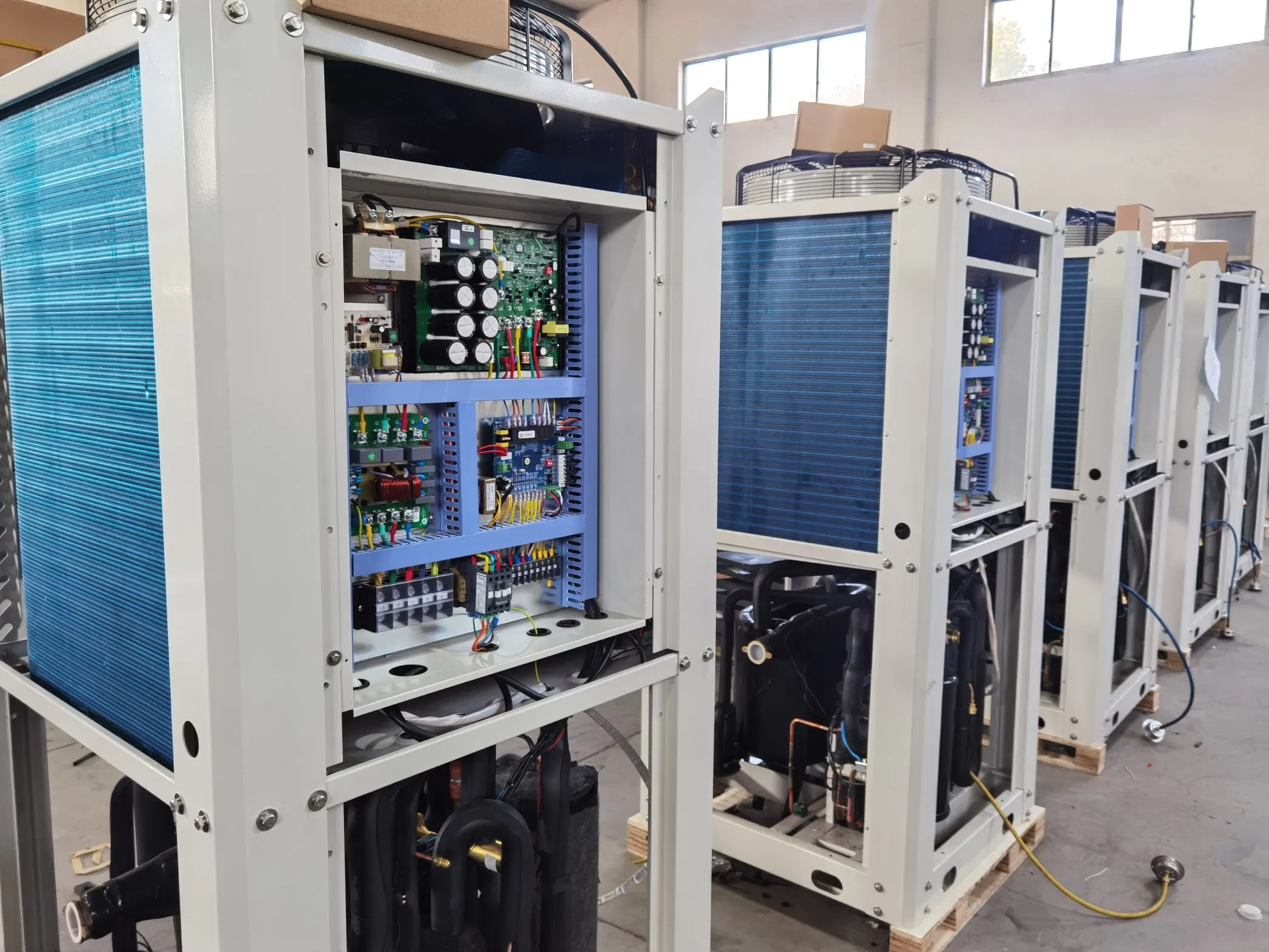 R32 Eco-Friendly Evi Commercial DC Inverter Air to Water Heat Pump