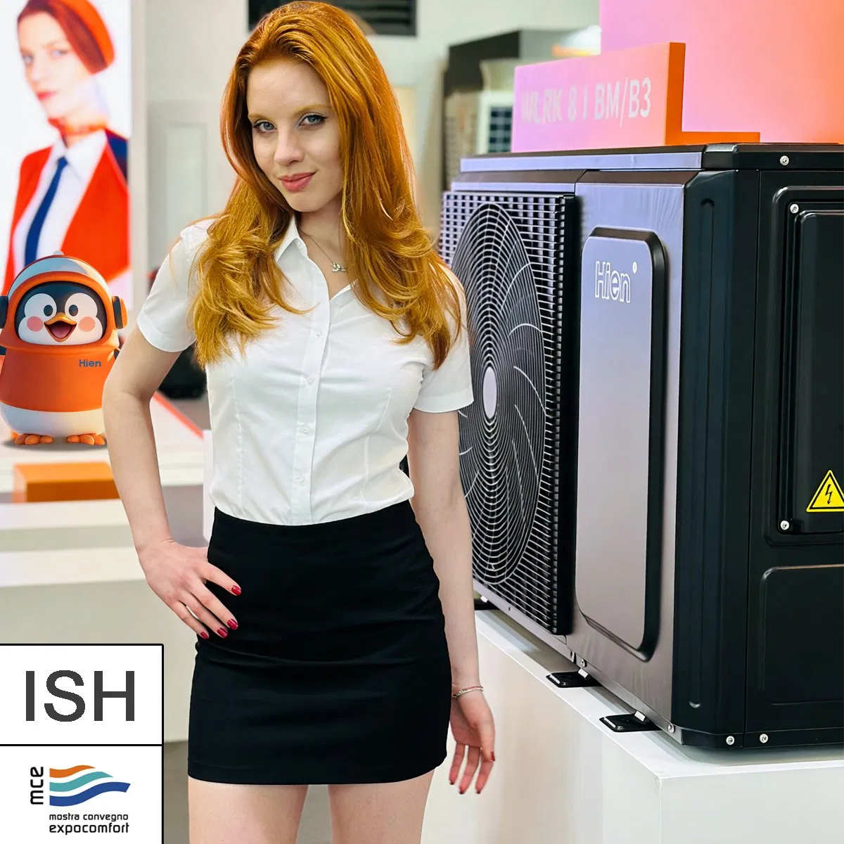 Hien New ERP a+++ R290 Evi Full Inverter Heatpump Monoblock Heat Pump R290