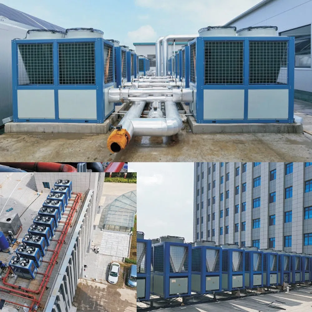 Split Air Conditioner to Water New Hotel Project R410A Commercial Heat Pump with Hot Water Air Source Heat Pump New Commercial