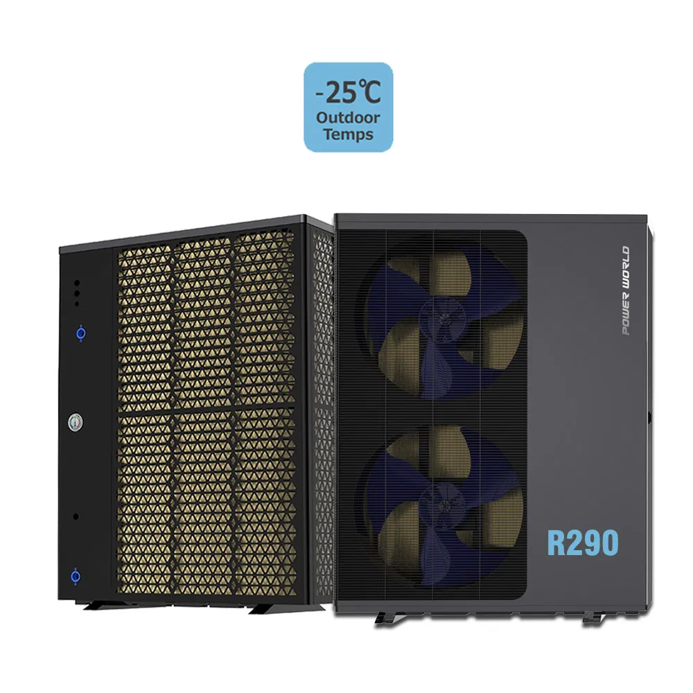 Factory High Cop Smart Defrost Warmepumpe Monoblock R290 Propane Inverter Heat Pump