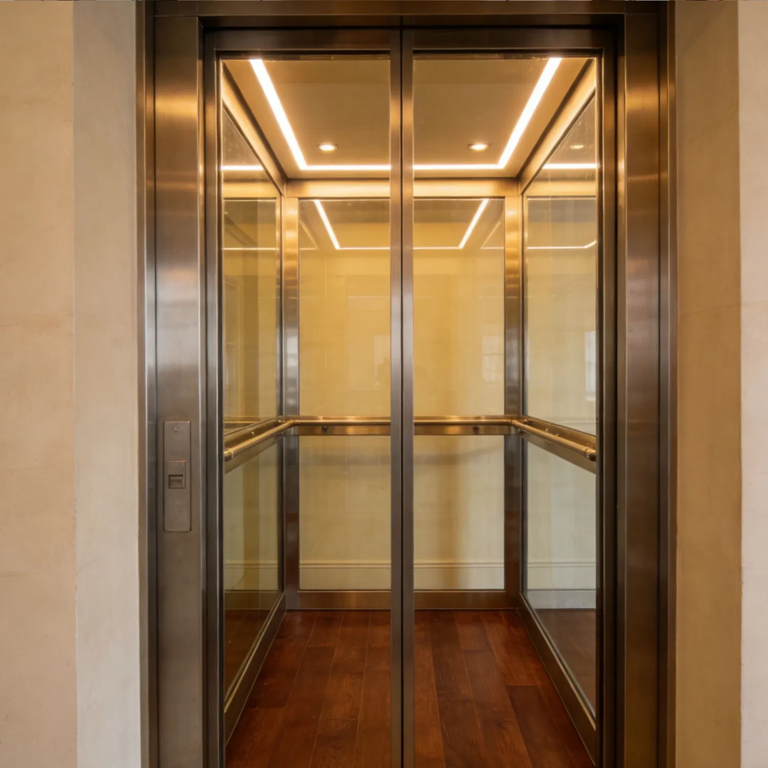 Residential Elevator for Cold Climates Includes Interior Heating and Frost Protection Systems